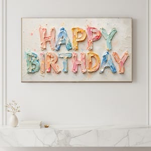 frame tv birthday