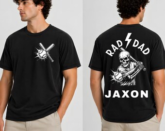 Maglietta vintage da baseball in cotone, modello papà, con nome personalizzato, colori comodi e vestibilità rilassata.