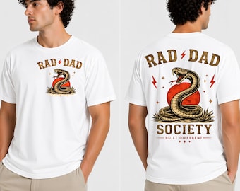 Rad Dad Shirt Club Nuovo compleanno della paternità Papà Festa del papà Trendy Dada Regalo fantastico
