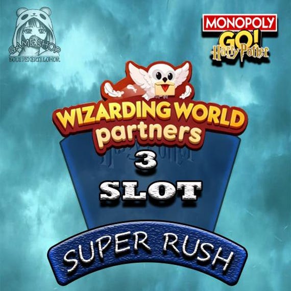 monopoly_ go wizarding world partner event Starting january 13th 3 slot