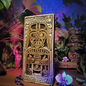 Darth Vader Tiki Wood Carvings