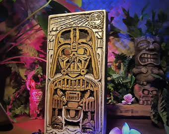 Darth Vader Tiki Wood Carvings