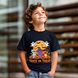 Halloween Kids T-Shirt: Spooky Season Tee, Trick or Treat