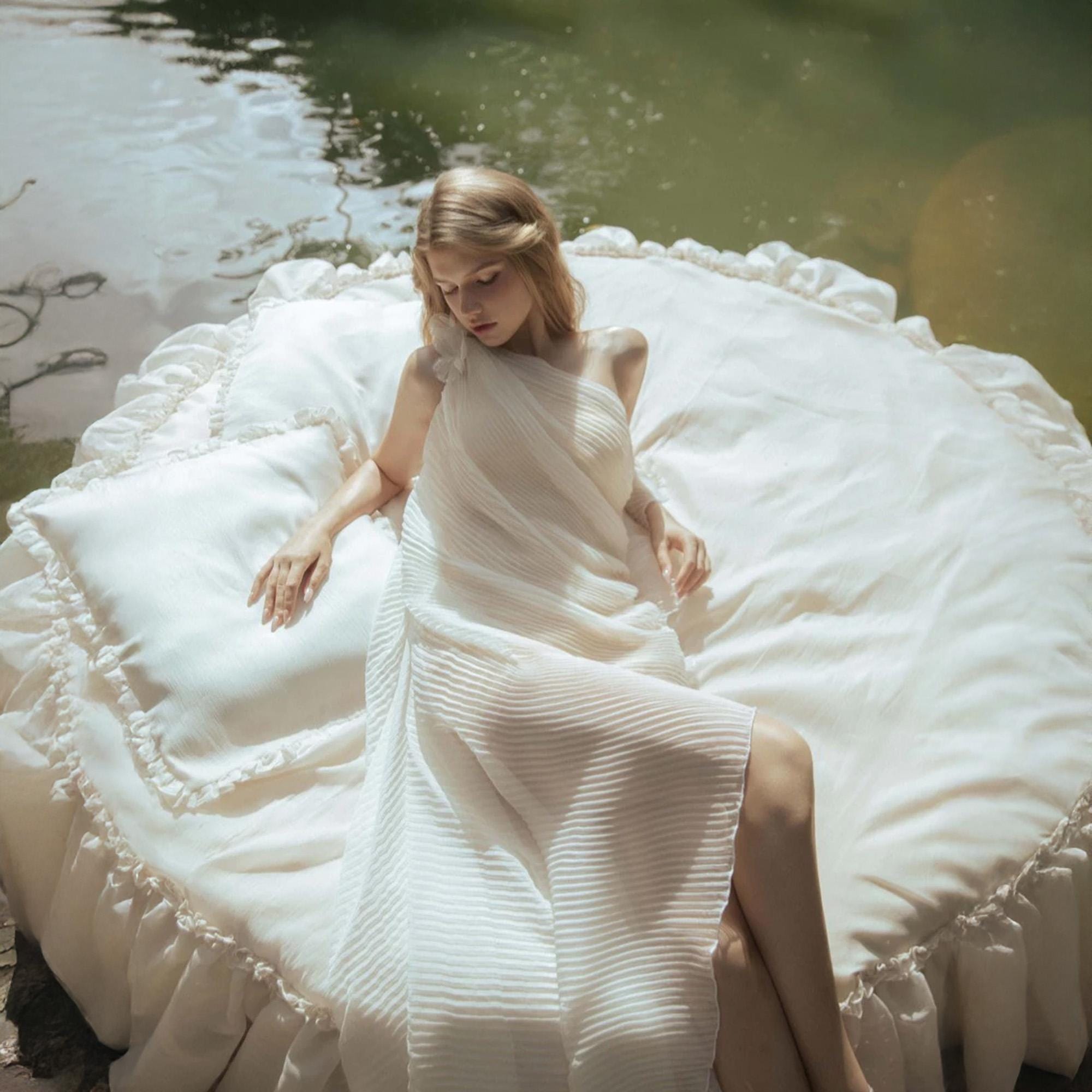 Greek one shoulder dress Italia