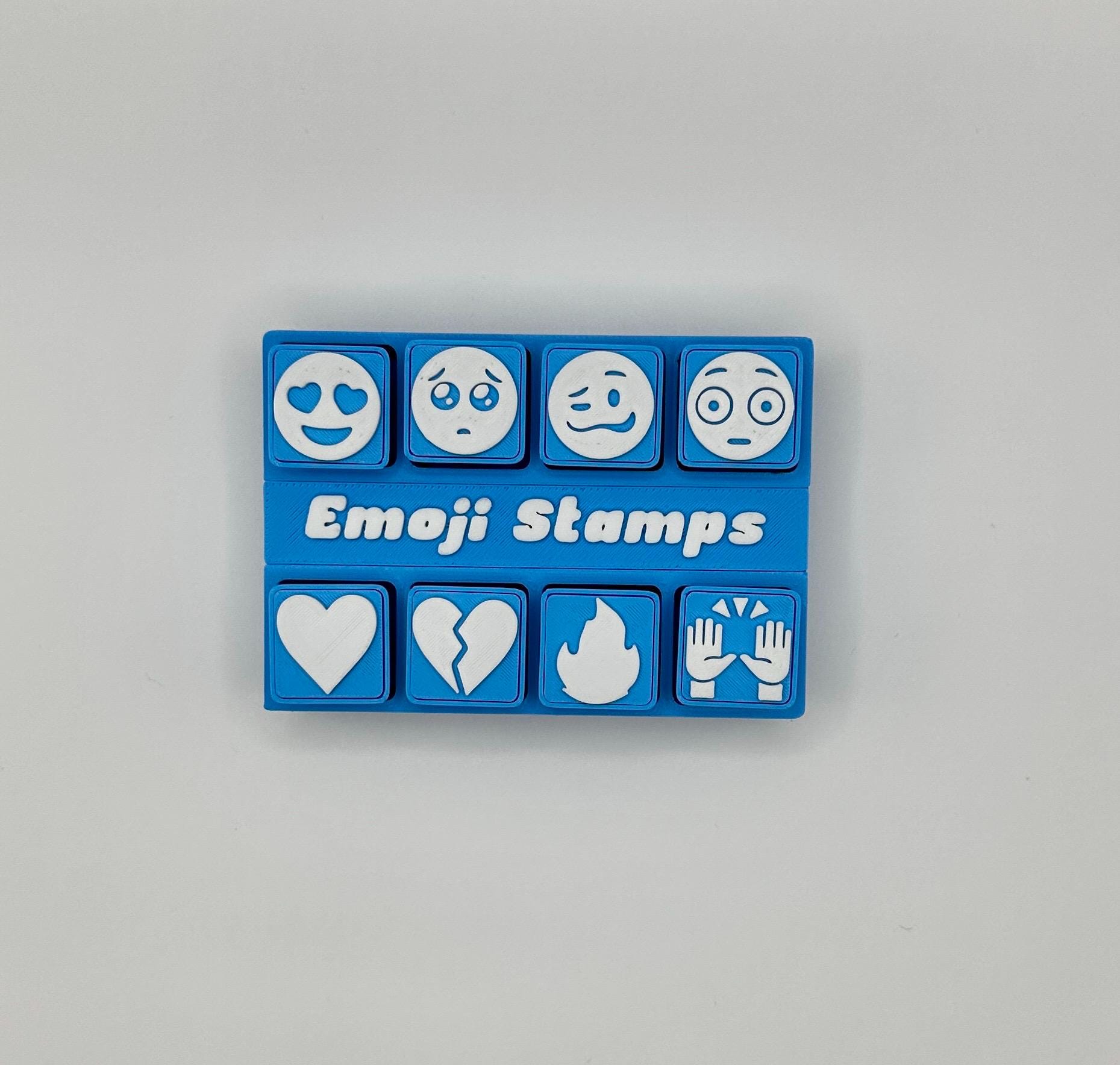 Emoji Stamp Set With Ink-pad - Etsy