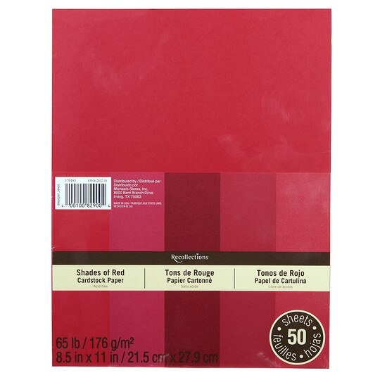 Smooth Solid Cardstock Paper by Recollections™, 12 x 12