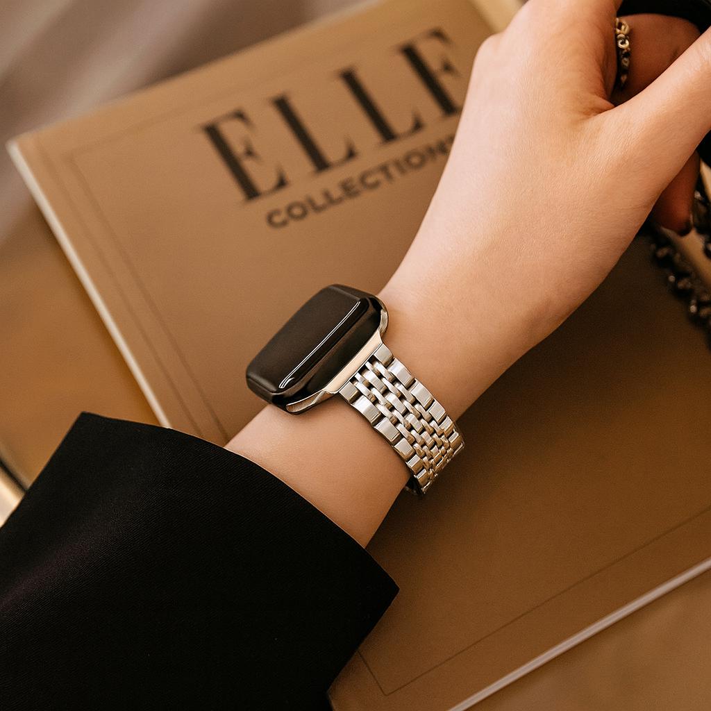 Jubilee Bracelet Rolex Apple Watch Band 38mm Slim Jubilee Bracelet