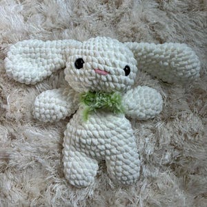 Large Crochet Bunny