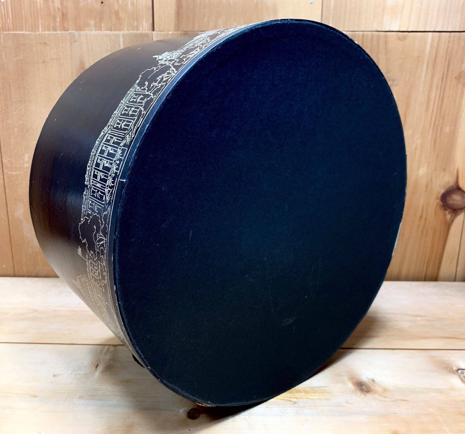 Vintage Hat Box Woodward & Lothrop Washington D.C. 1950s Etsy