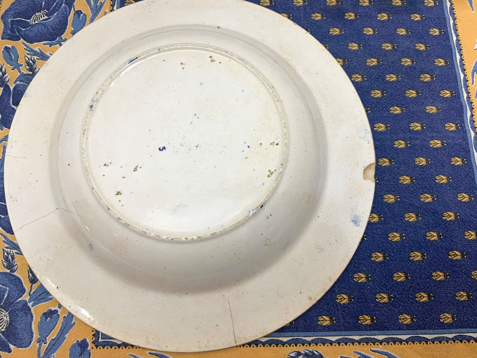 Blue Willow Pasta Bowls Antique Flow Blue Transferware Blue Etsy