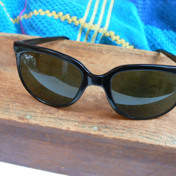Vintage Black Ray-Ban Sunglasses Bausch and Lomb