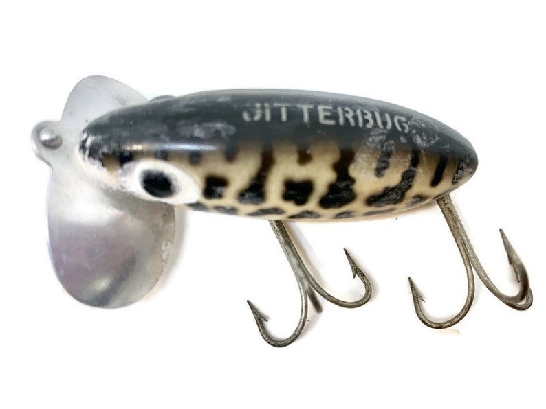 Jitterbug Fishing Lures Vintage Fred Arbrogast Lot of 4 With Etsy