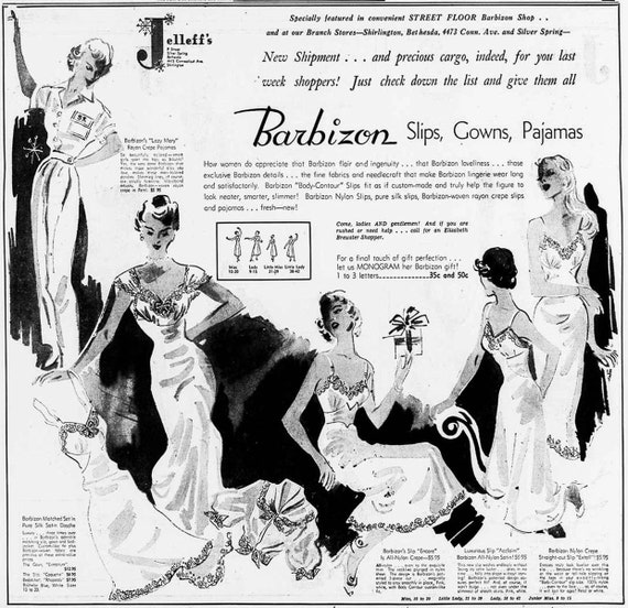 1950s White Slip, Vintage Barbizon Size 36 Full C… - image 10