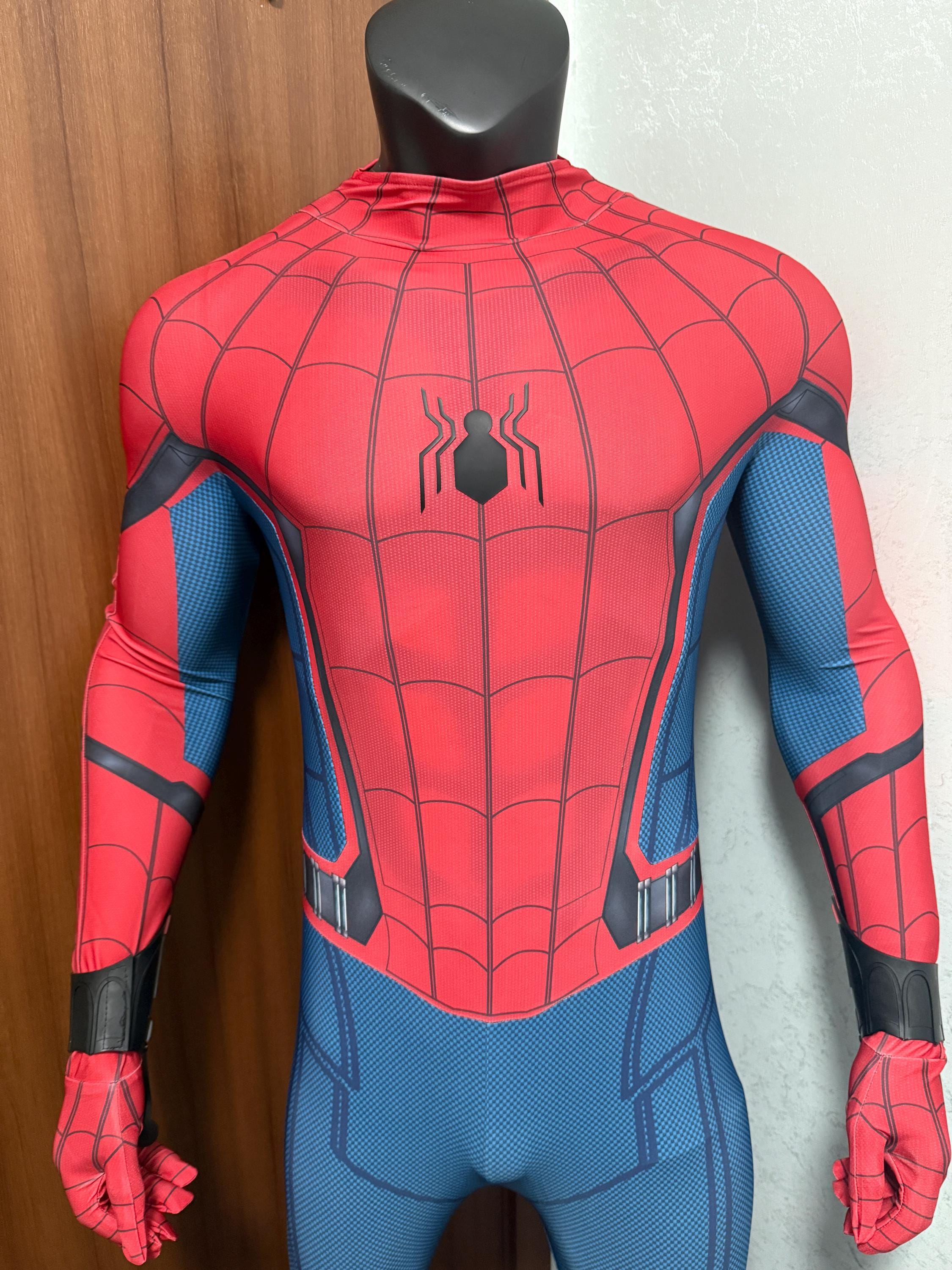 Uomo Ragno Costume Spiderman Originale Adulto Costume Spiderman