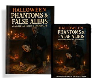 Halloween Phantoms & False Alibis Murder Mystery Game