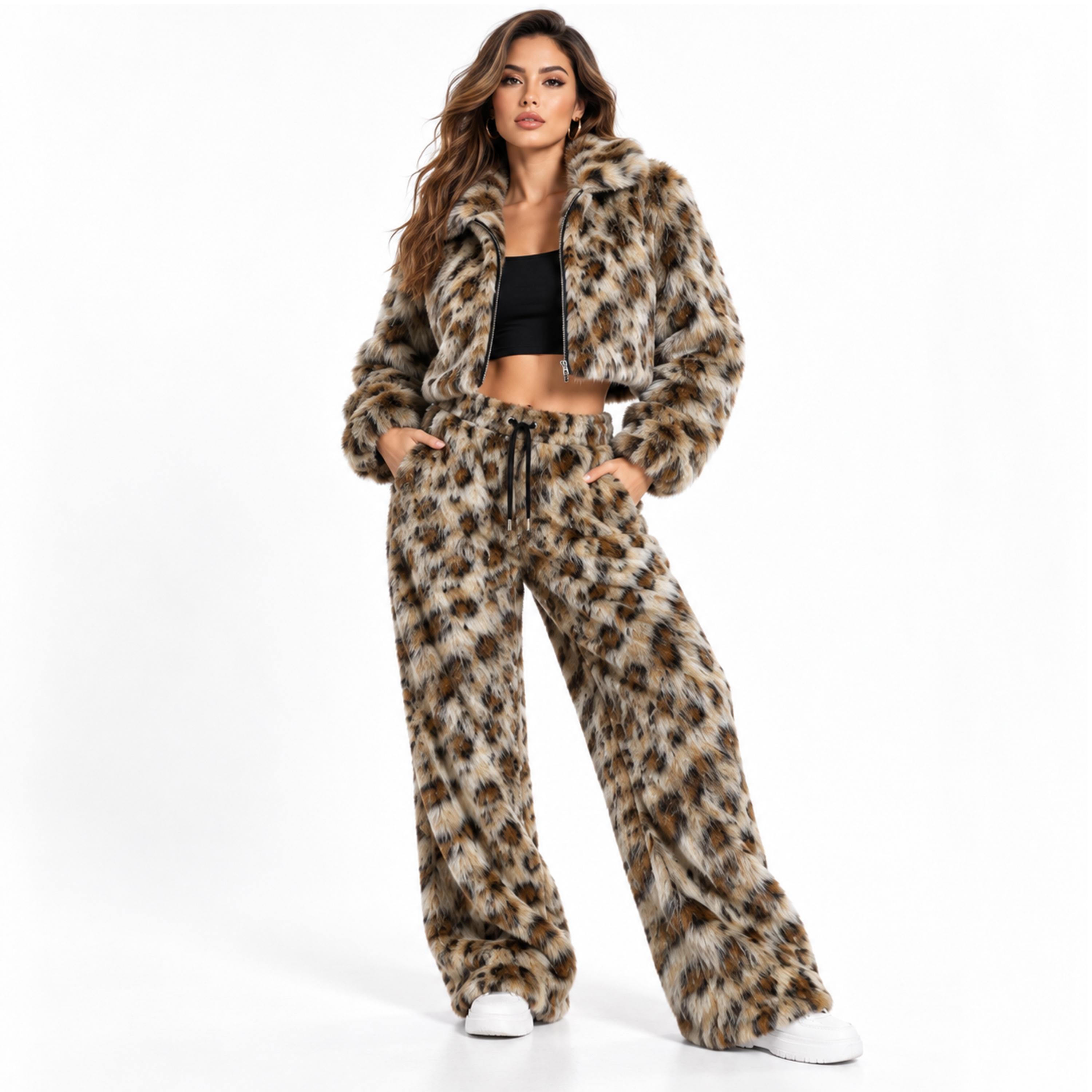 Y2k Leopard Jacket - Etsy