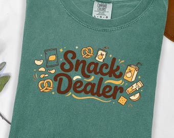 Snack Dealer Mom T-Shirt: Funny Mother's Day Tee