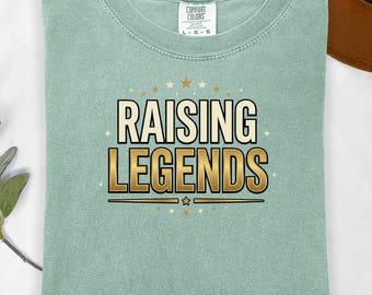 Raising Legends T-Shirt: Proud Mom Graphic Tee