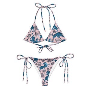 Girly Tiger print bikini, vacation, girls trip, beach, pool, swimwear