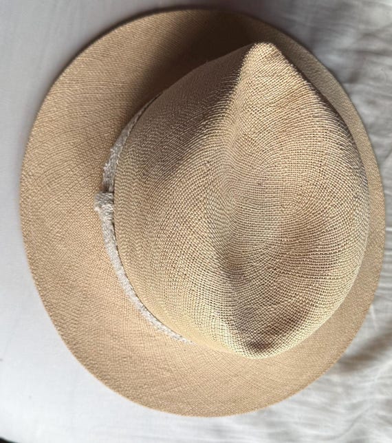 Makins NY Straw Hat Makins NY Flapper Hat Marled black & white straw w.bow size  main image 3