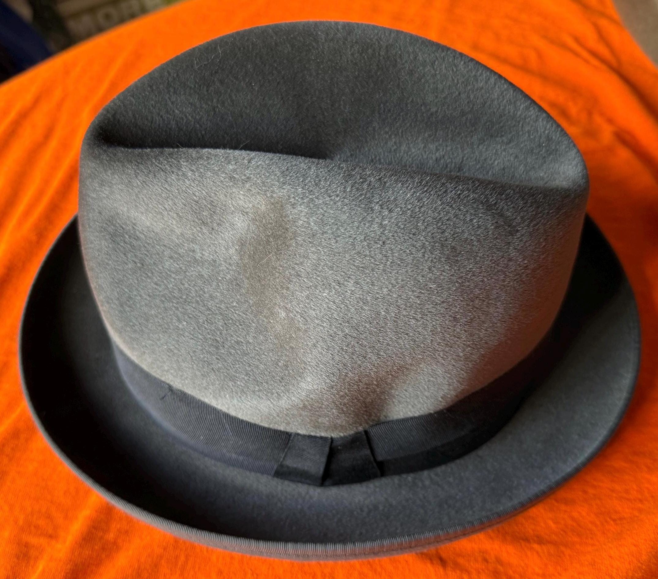 Vintage Oleg Cassini Ivory Felt Fedora Hat Real Feather Band Size 7 7 1/8 Ivory Fedora/Trilby Vintage Hats for Women for sale | eBay main image 2