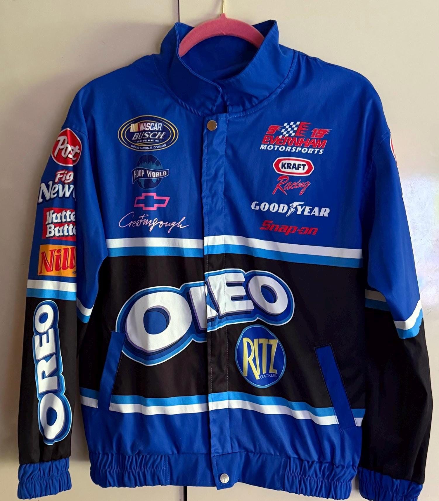 Nascar ジャケット オレオ Oreo Supreme JH Design JH Designs Dale Earnhardt Jr Oreo #8 Ritz Vintage Nascar