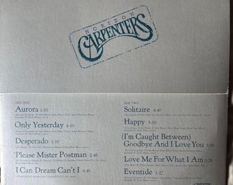 Álbum de vinil "HORIZON" dos Carpenters, vintage de 1974/75. Excelente estado de conservação.