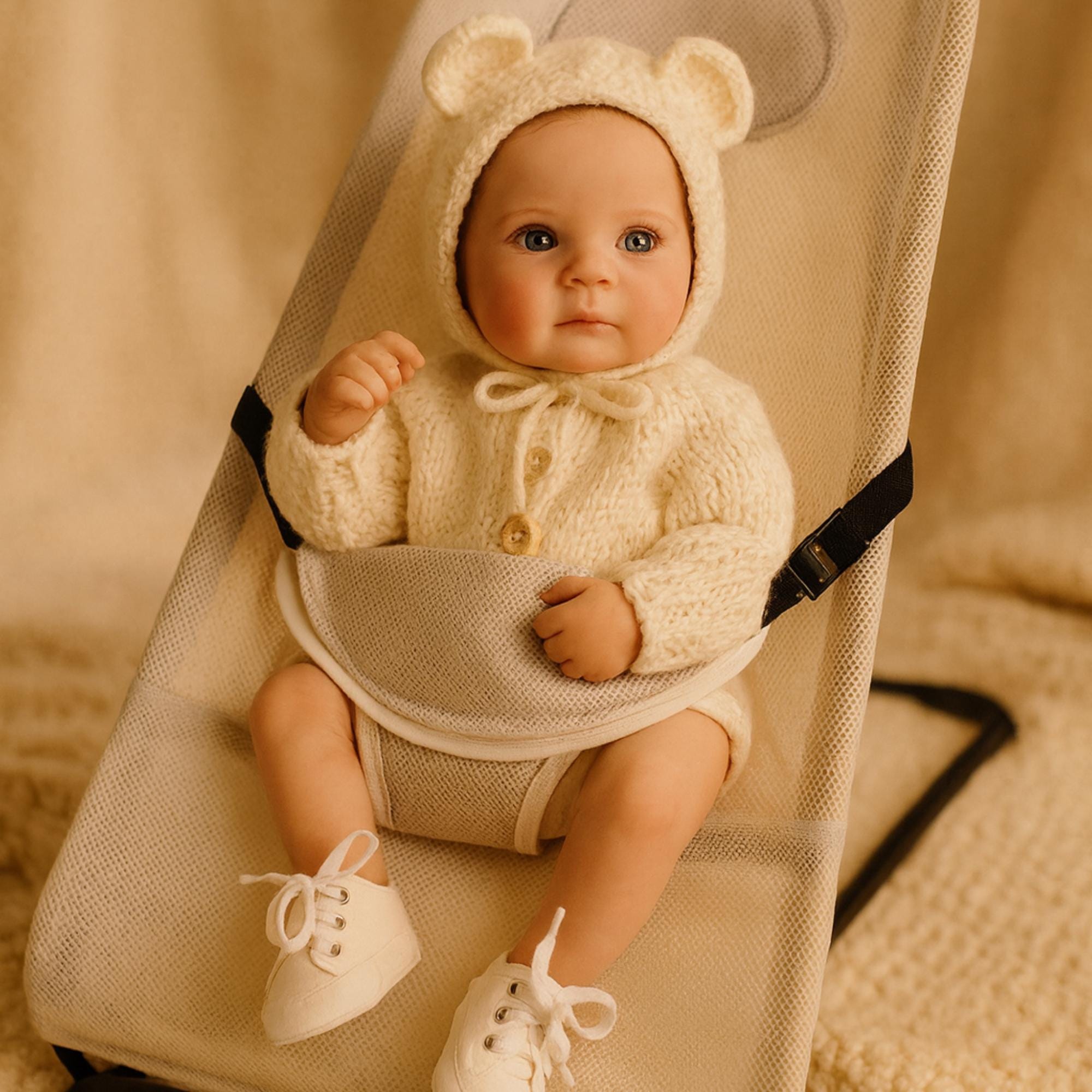 Bambola Reborn Bambolotto Piccolo Luca Pigiama Vestiti Bambolotto Maschio  Pigiama Natale Per Bambola