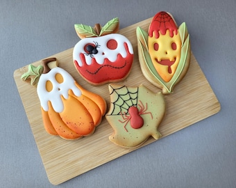 Halloween Cookie Decorating Class | Step-by-Step 4K Video Tutorial