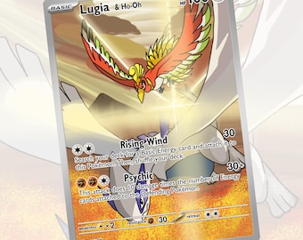 Lugia & Ho-Oh | Custom Fan Art Pokemon TCG Card