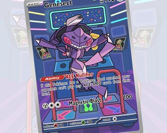 Genesect | Custom Card Fan Art Pokemon TCG