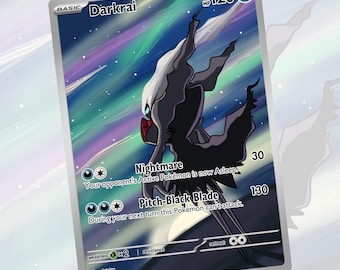 Darkrai | Custom Card Fan Art Pokemon TCG