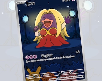 Jynx | Custom Card Fan Art Pokemon TCG
