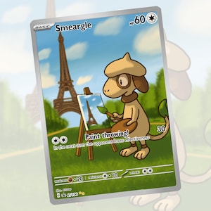 shiny smeargle pokemon card | XYBREAKthrough Neo Discovery Unlimited Type Looking for Smeargle Pokmon card