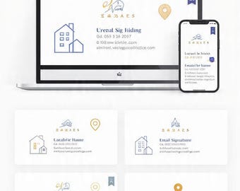 8 Editable HTML Email Signature Templates for Real Estate Agents