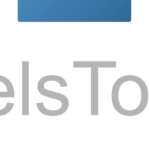 May include: A blue rectangular shape with the word "CATEGORY" in black text at the top. Large grey letters spell out "elsTo" below the rectangle, against a white background.