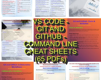 Developer Productivity Trio - 63 PDF Cheat Sheets