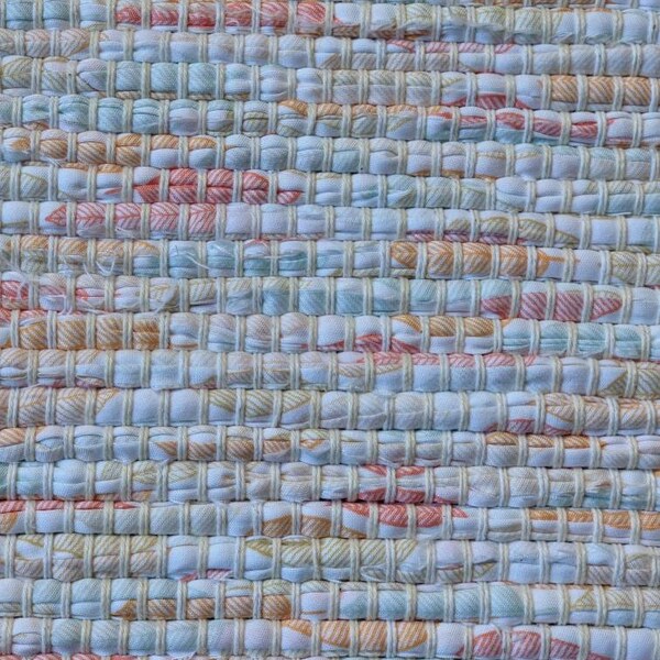 Pink Orange and Blue Rug Etsy
