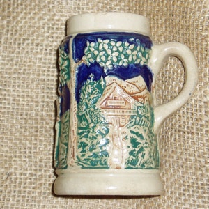 German Kinderkrug Miniature Stein, Beer Stein, Tankard