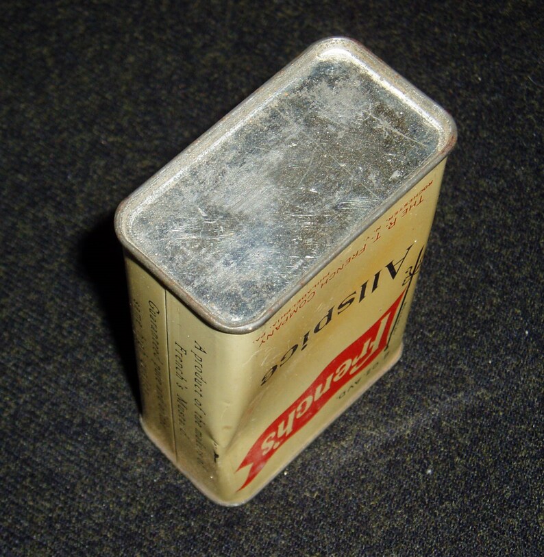 Midcentury Spice Tin French's Allspice 2 Oz. Etsy