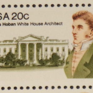 James Hoban, Stamp Sheet of 50, VF NH, Scott #1936