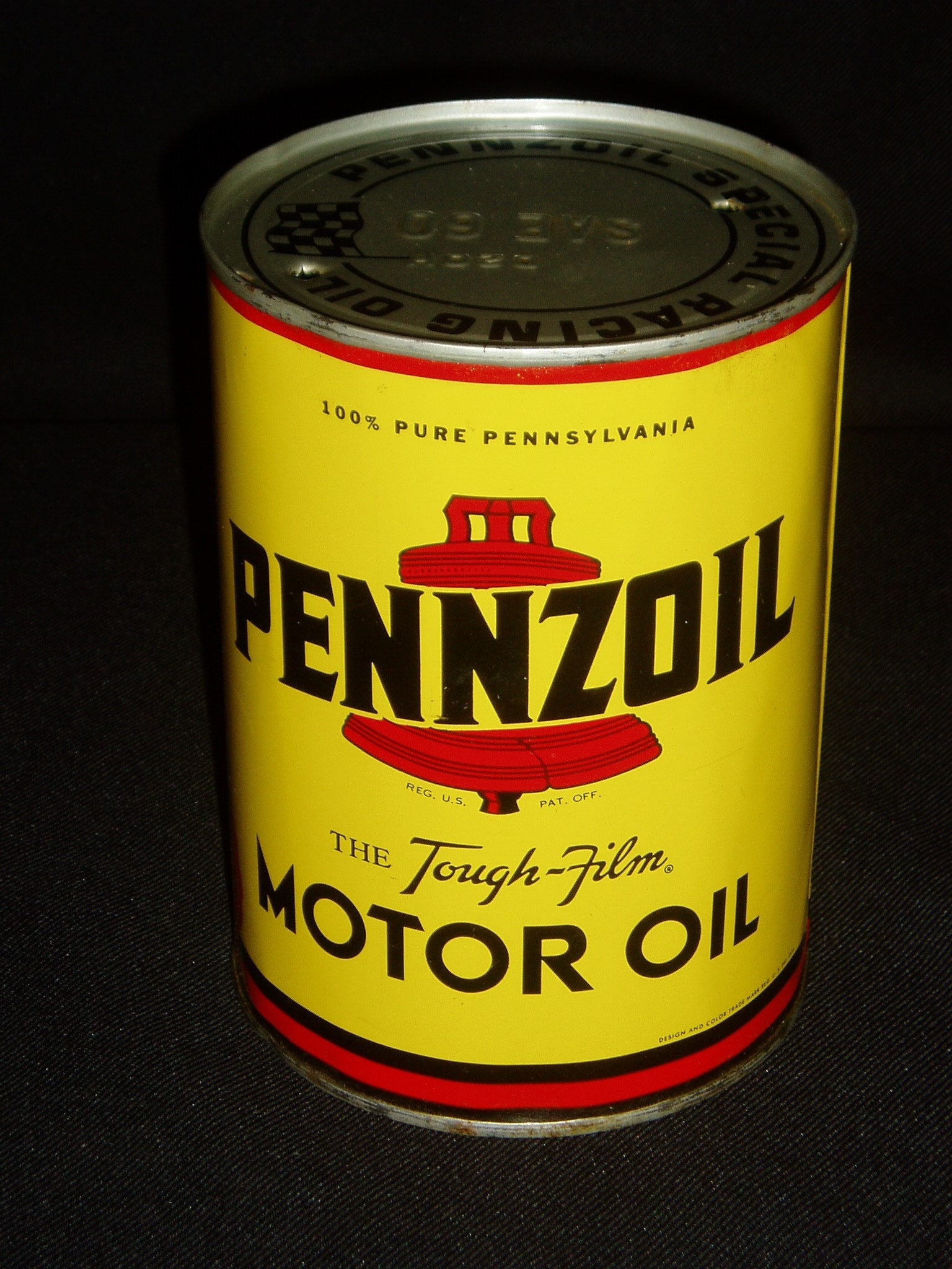 Vintage Pennzoil Racing Oil Can, SAE60 - Etsy