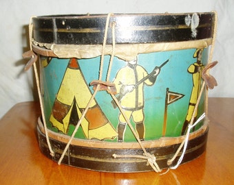 Early BSA Boy Scouts of America Drum