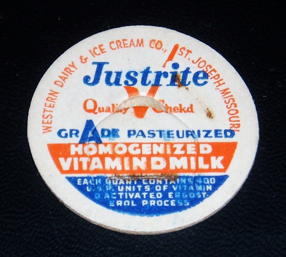 Bertrand Nebraska Mulliner Dairy Milk Bottle Lids x 2 Antique Advertisements Collectibles etna