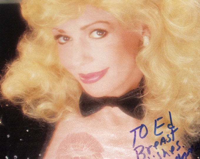 Mature,nude Photo, Playboy Autograph, Morganna, the Kissing Bandit