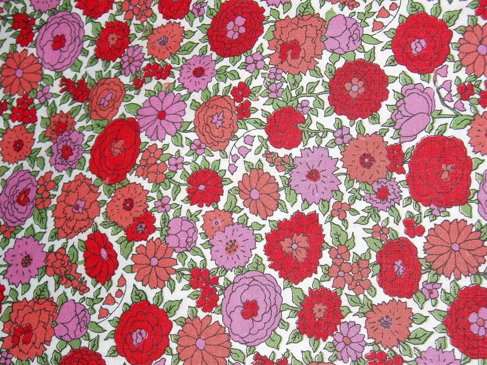 Precut Fabric Squares 18 X 18 Floral Feedsack Etsy