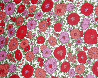 Pre-Cut Fabric Squares, 18 x 18, Floral Feedsack