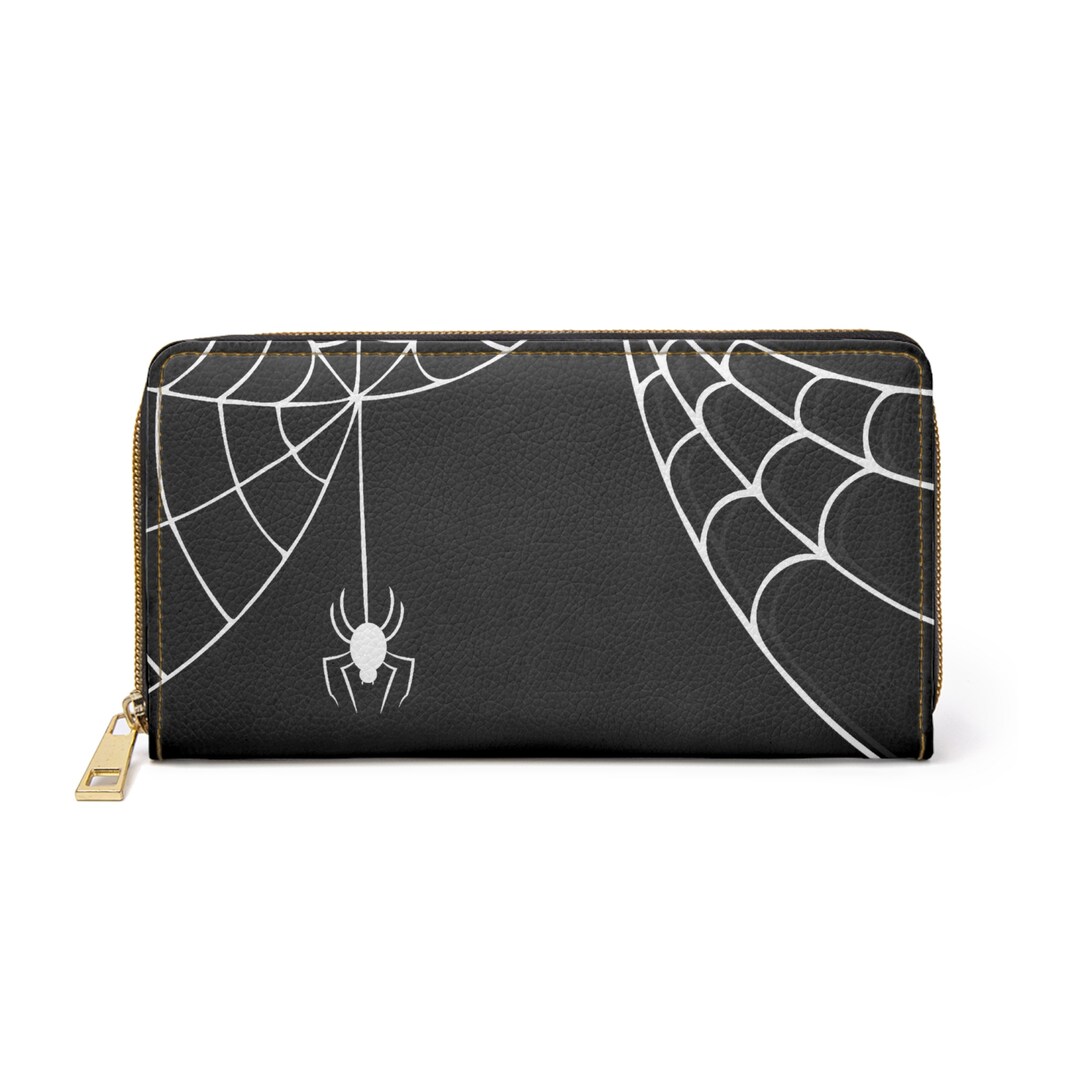Spider  Zipper Wallet Etsy