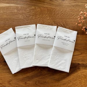 Tears of joy banner made of transparent paper | Personalized | Wedding | Handmade | Without handkerchief
