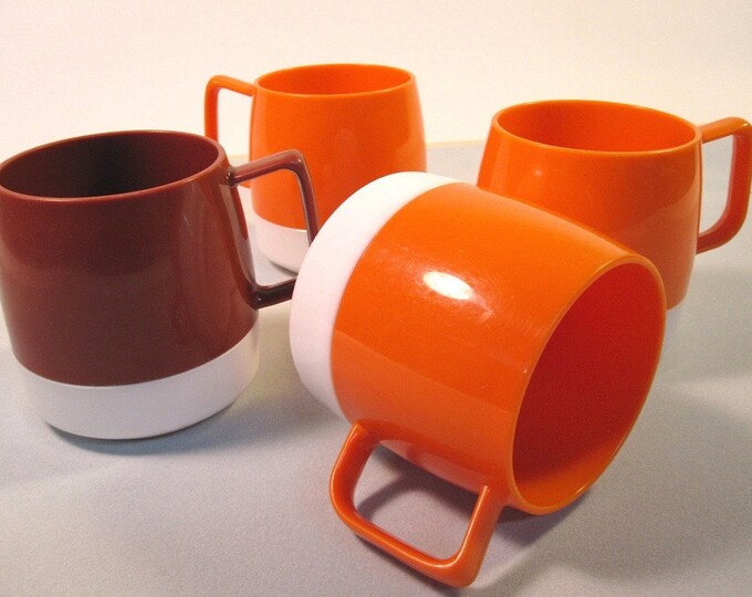 4 DINEX by Thermos Coffee Mugs Etsy